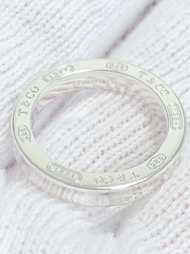 【2022年製 新品】 ティファニー　1837リング　シルバー925  約10号　ネックレストップにも♡ リング