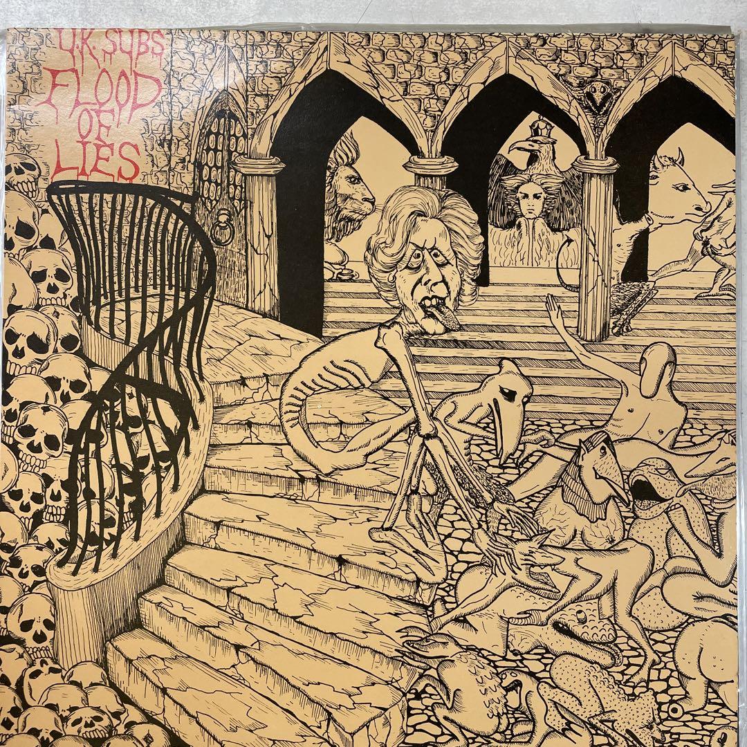 U.K. SUBS - Flood Of Lies 新品レコード