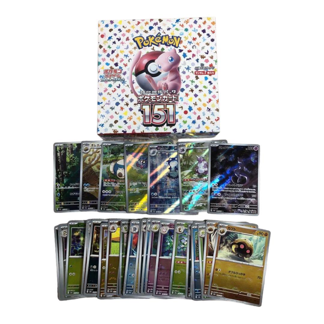 ポケモンカード　151  シュリンク付き1box （レシート添付）