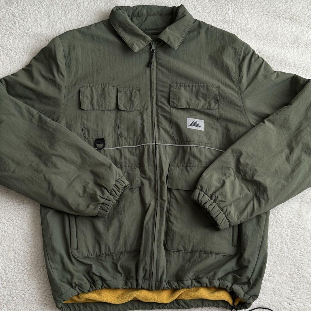 HUF カーキ サミットジャケット XL