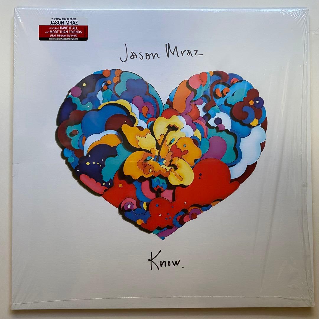 Jason Mraz ジェイソンムラーズ Know. アナログ レコード レア盤