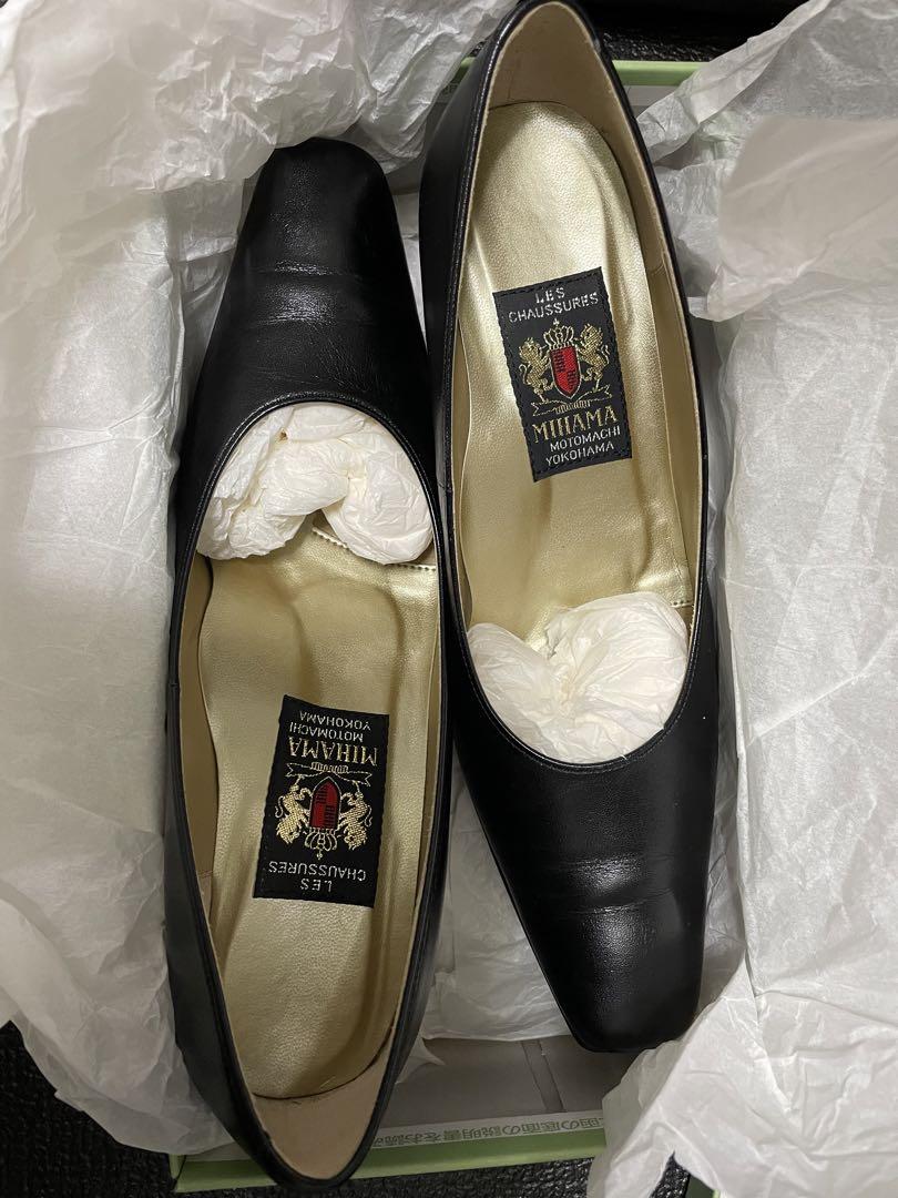 ミハマ　レディース　パンプス　革靴Les Chaussures MIHAMA