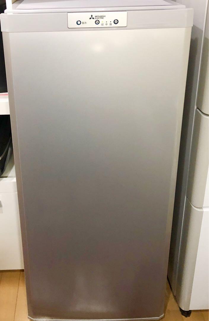 【送料込み】三菱　冷凍庫MITSUBISHI MF-U12D-S SILVER
