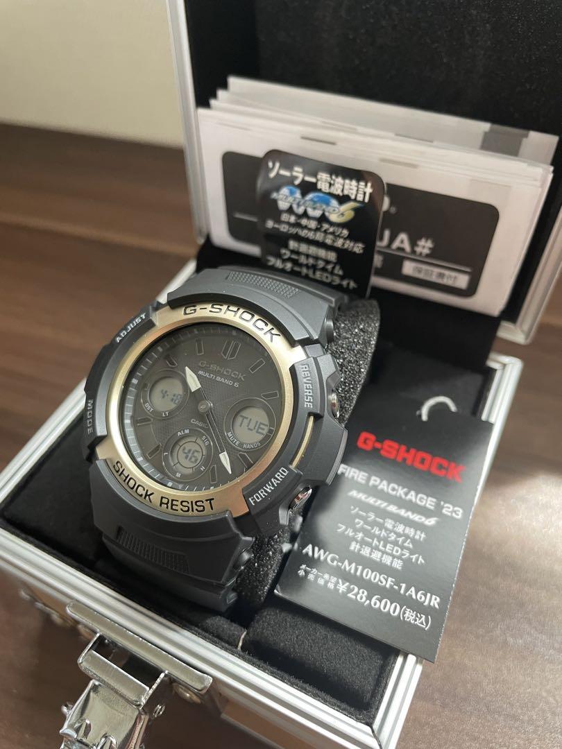 【新品】CASIO G-SHOCK AWG-M100SF-1A6JR