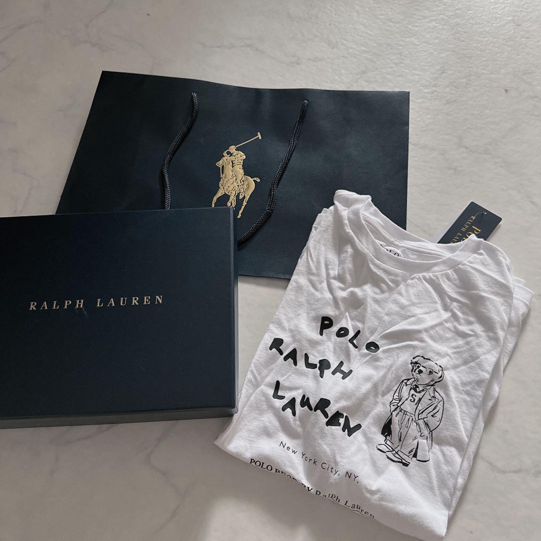 新品未使用　タグ付き　ラルフローレン　tシャツ　半袖　polo ベアー