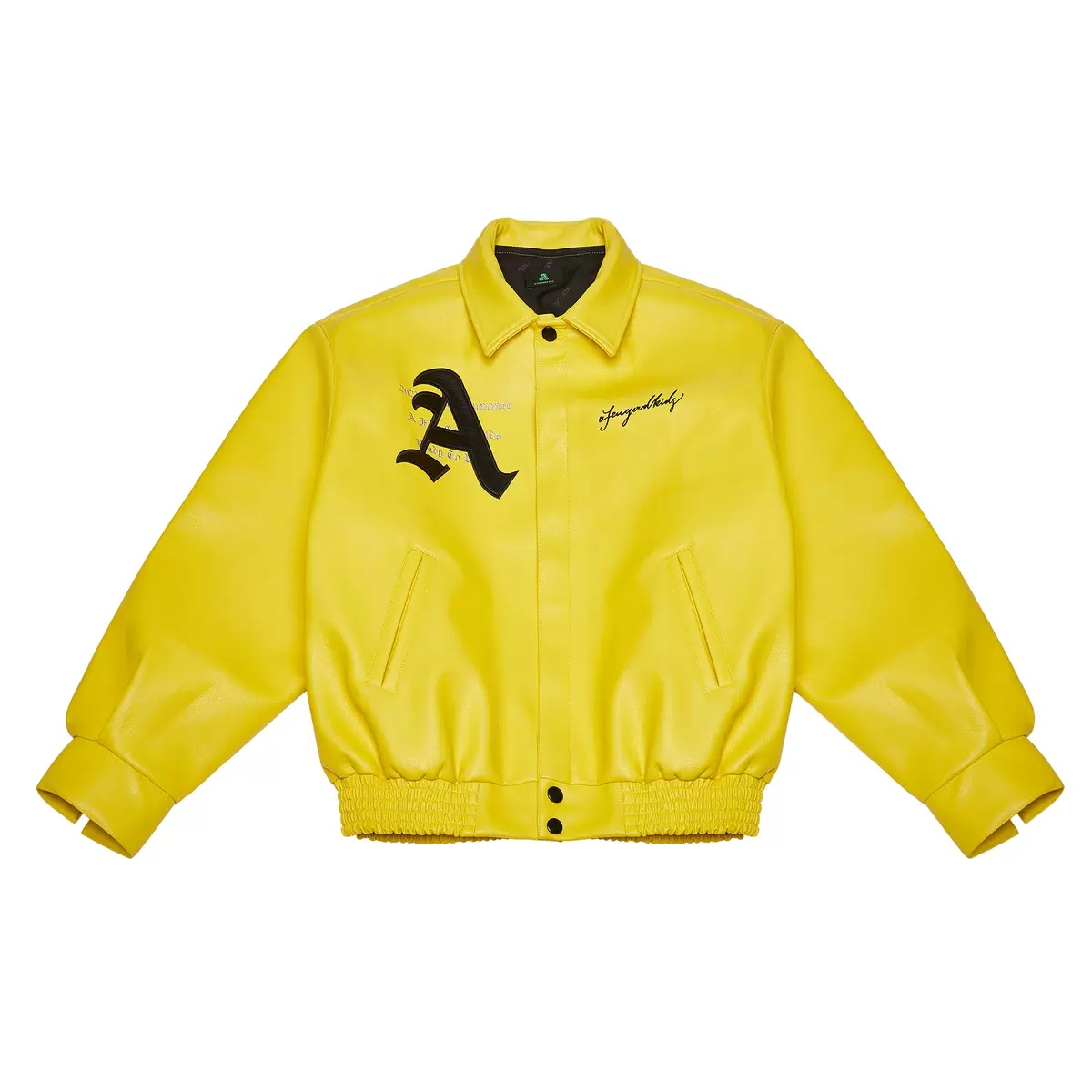 SALE！!【19%OFF！定価30,580円→24,760円】a few good kids AFGK afewgoodkids おしゃれ ラッパー  馬柄 レザー ジャケット JACKET スタジャン ブラック バイク レーシング 革ジャンストリートファッション | F.M.C.